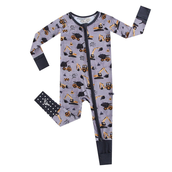 Snooze Crew Bamboo baby pajamas convertible Romper