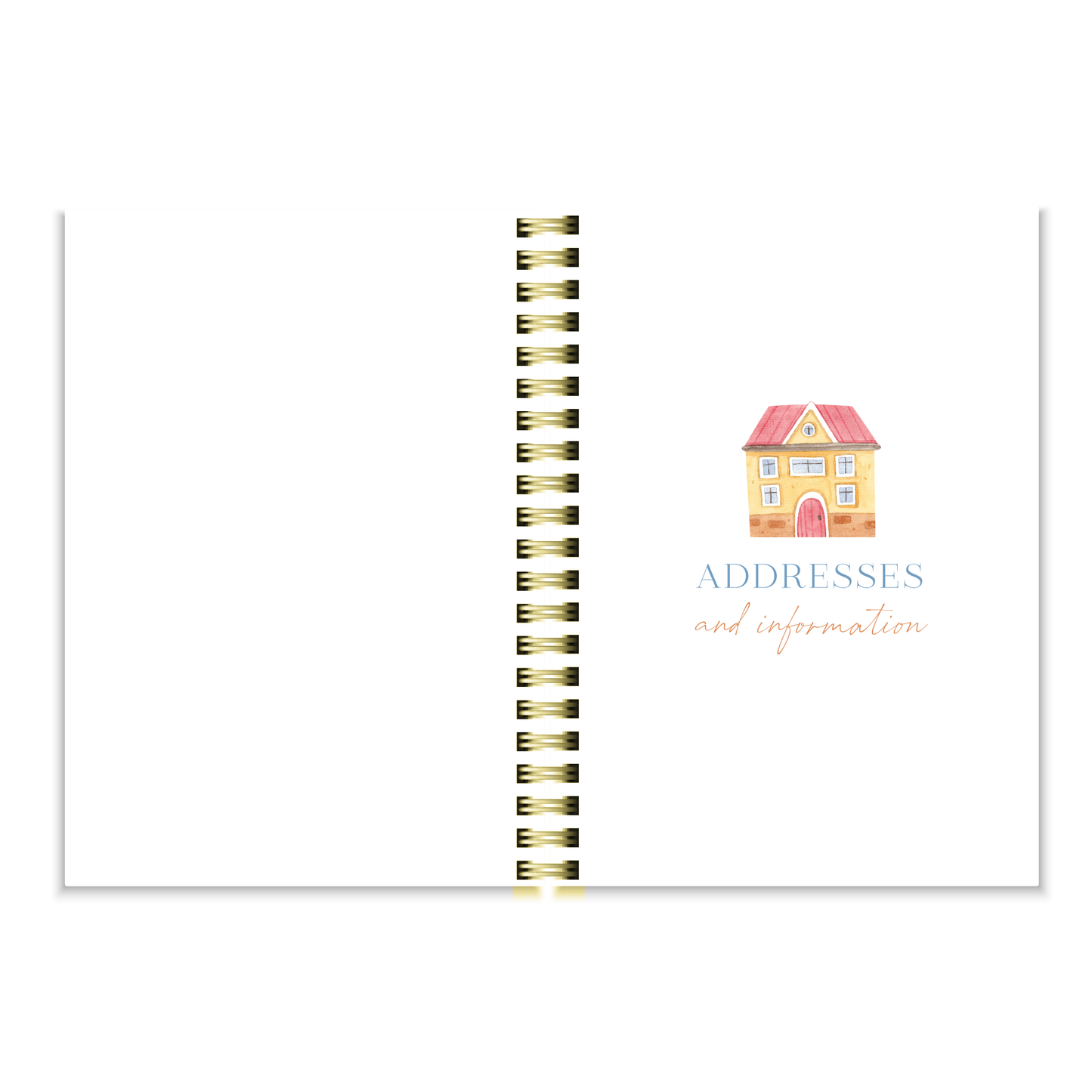 Addresses & Birthdays Essential Notebook