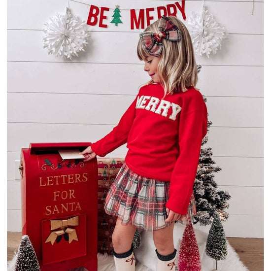 Christmas Plaid Tutu - Dress Up Skirt