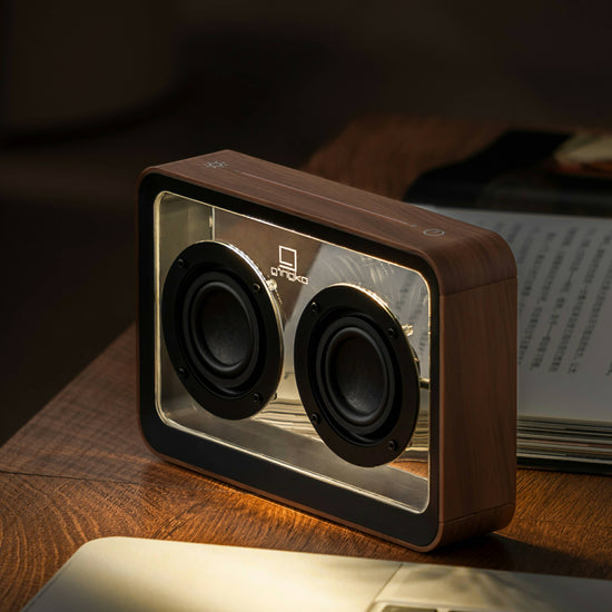 Mage See-Through Speaker: Walnut