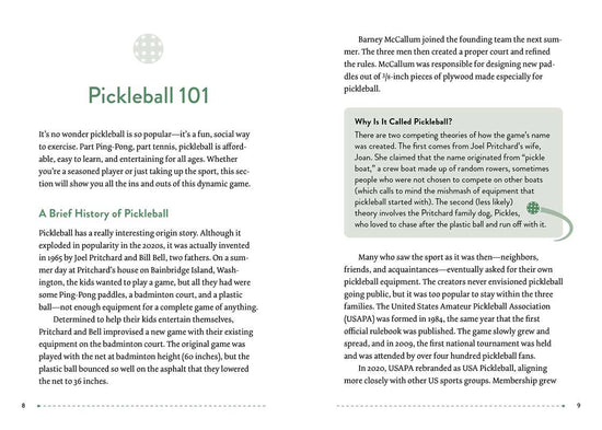 Pickleball by Trey Sizemore: Paperback; 192 pages / English