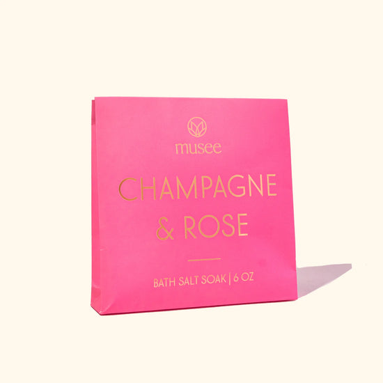 Champagne & Rose Mini Salt Soak