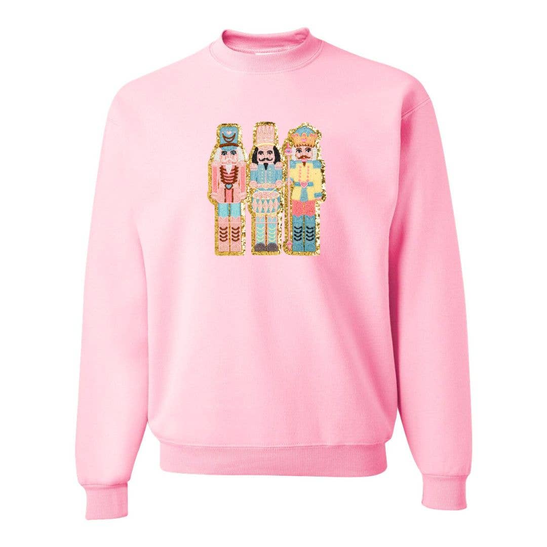 Nutcracker Patch Christmas Adult Sweatshirt