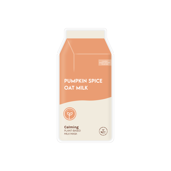 Pumpkin Spice Oat Milk Plant-Based Milk Mask