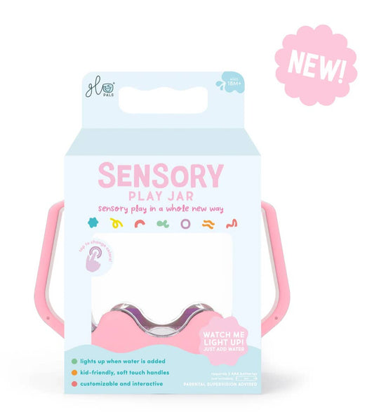 Bubblegum Pink Sensory Play Jar (NEW) 