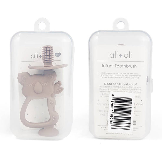 Training Toothbrush Oral Care Koala (Taupe)