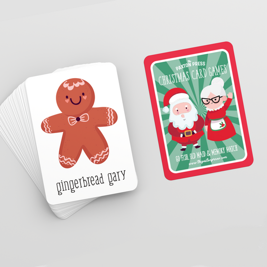 Christmas Jumbo Playing Card Deck (3 Games in 1!)