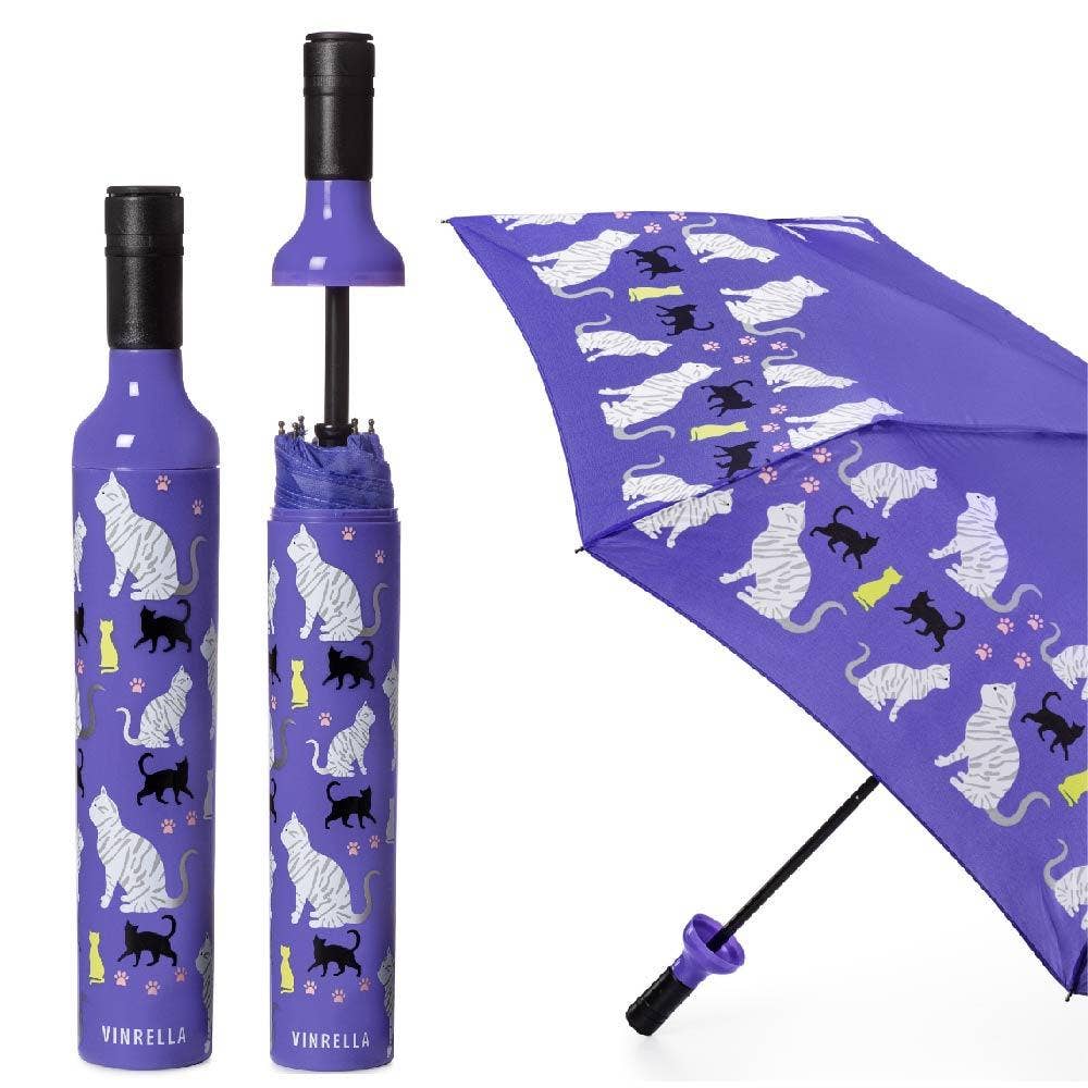 Purrfection Bottle Umbrella