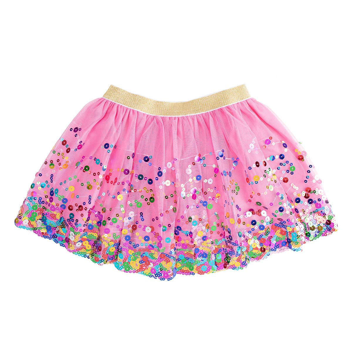 Raspberry Confetti Tutu - Dress Up Skirt