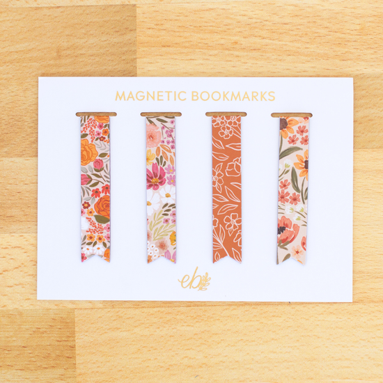 Magnetic Bookmarks: Cool Tones