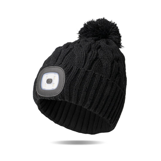 Black Night Scope® Nova Pom Hat Open Stock