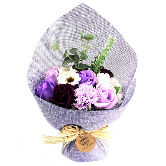 Lavender Soap Flower Bouquet