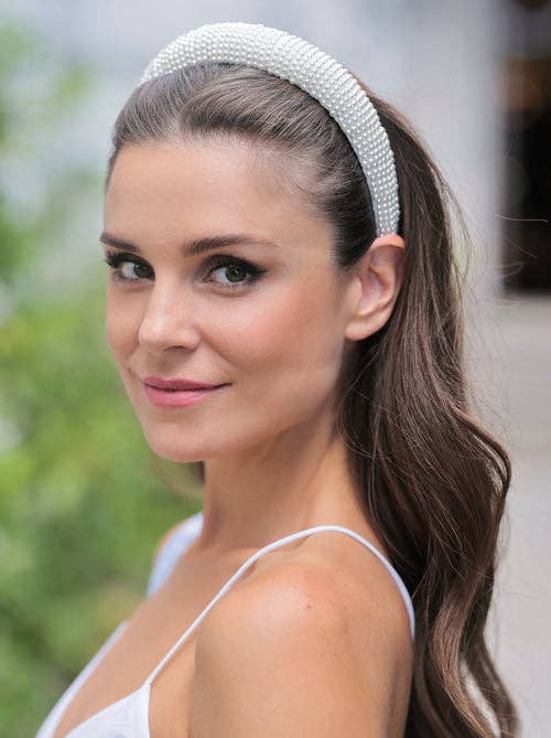 White Pearl Headband