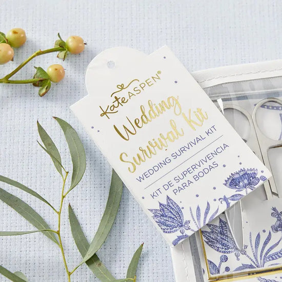 Wedding Survival Kit Blue Willow