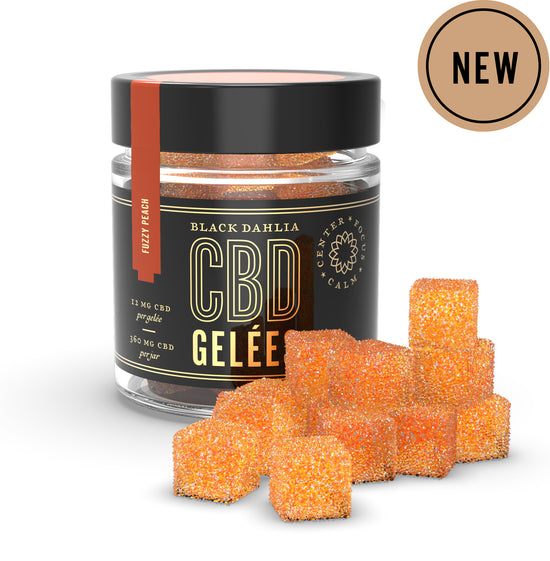 Fuzzy Peach CBD Gelées