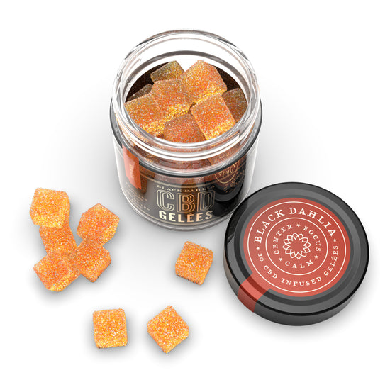 Fuzzy Peach CBD Gelées