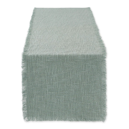 Jadeite Fringe Table Runner