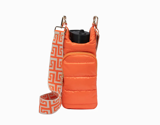 Clementine Orange Matte HydroBag™ with Cream/Orange Strap