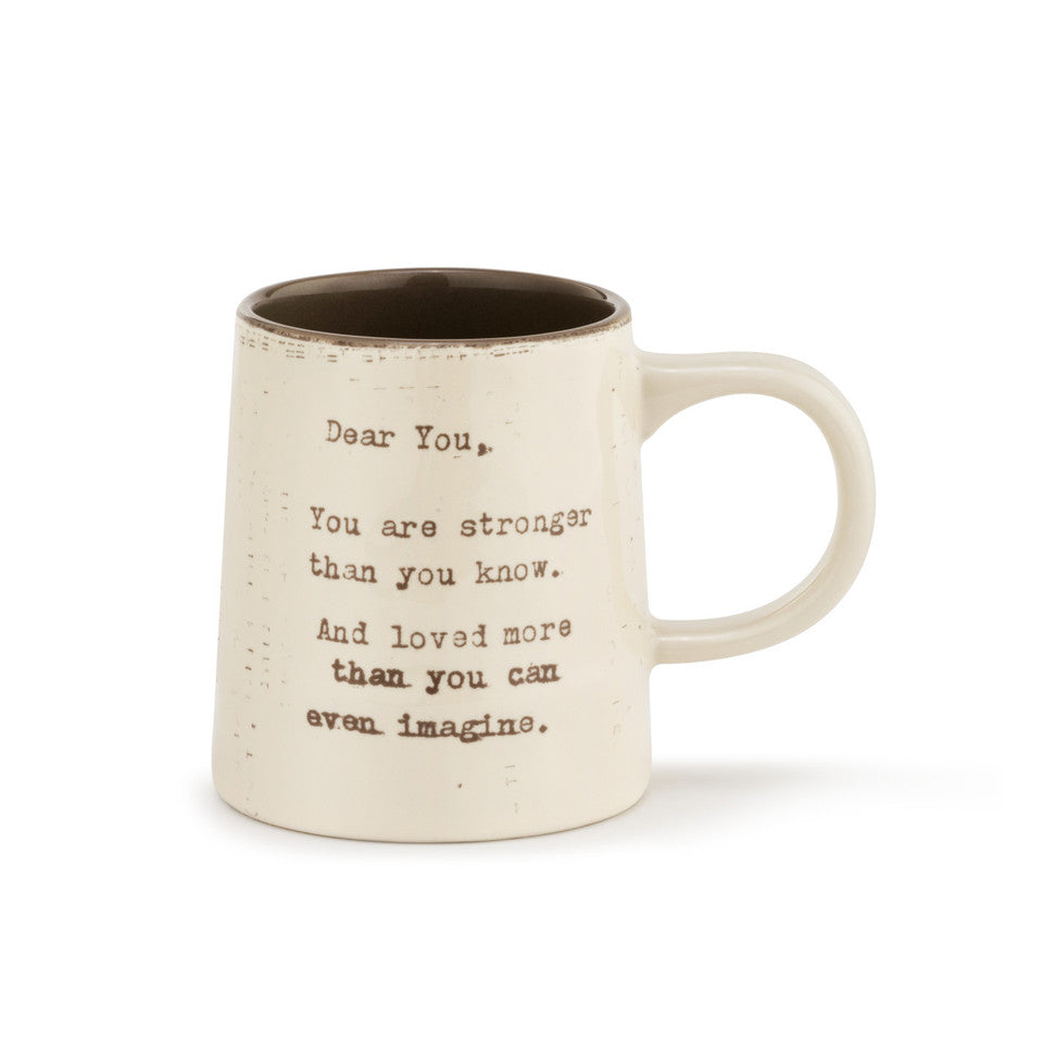 'Dear You' Strength Mug