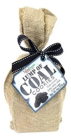 Lump of Coal Cookies Gift Bag 3oz