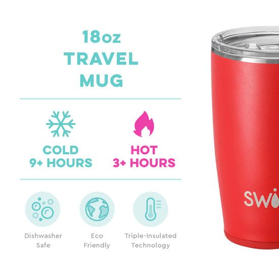 Red Travel Mug (18oz)