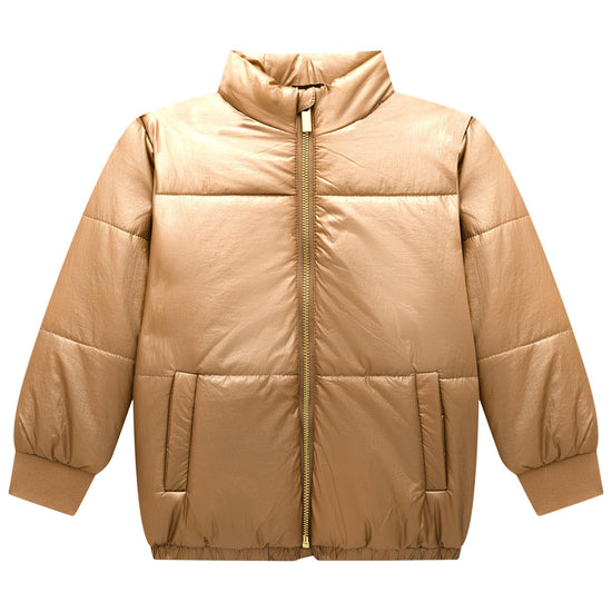 Golden Puffer Jacket