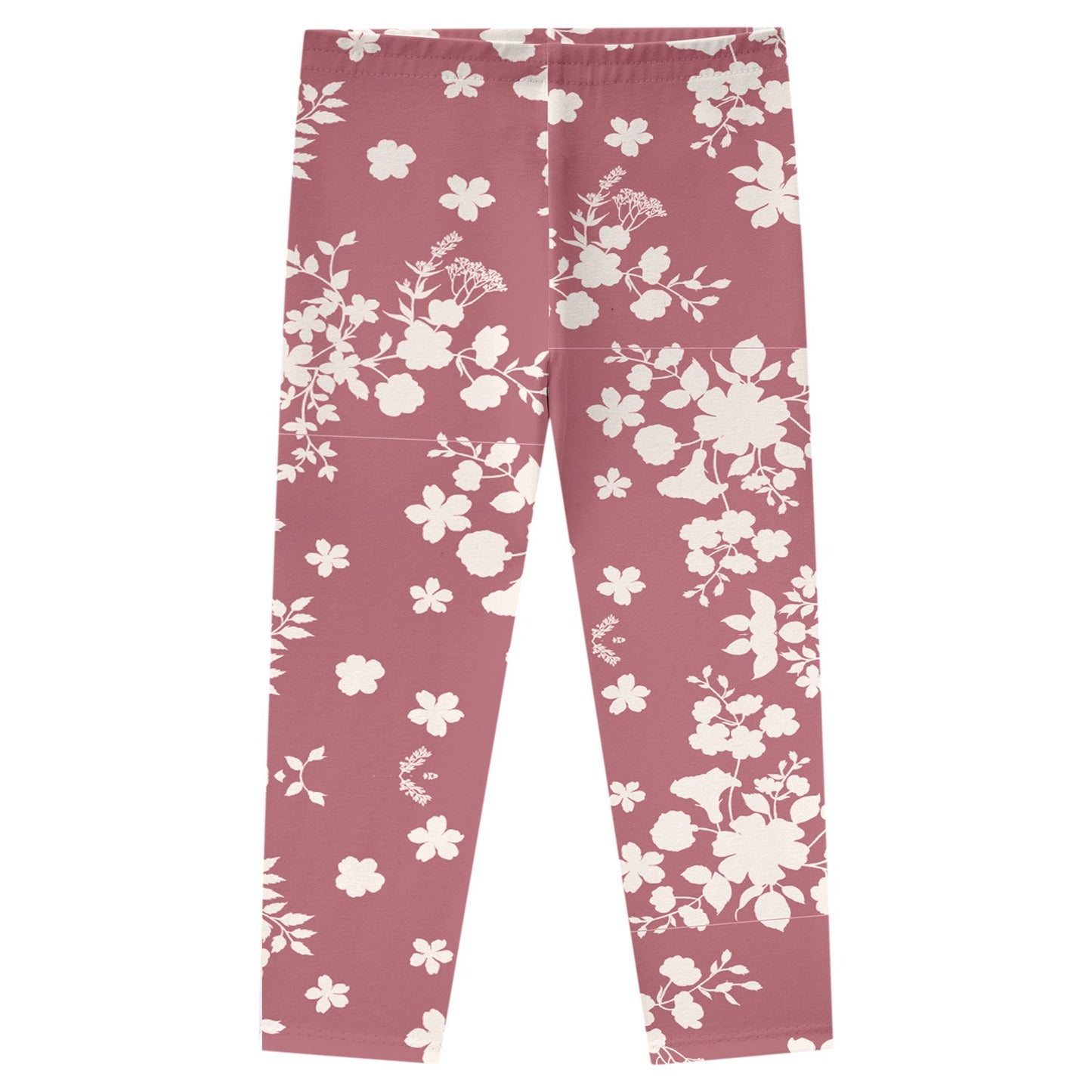 Pink Floral Legging/Pullover Set