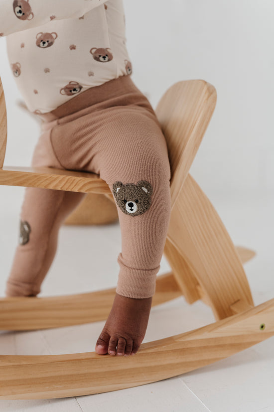 Ribbed Bear Leggings