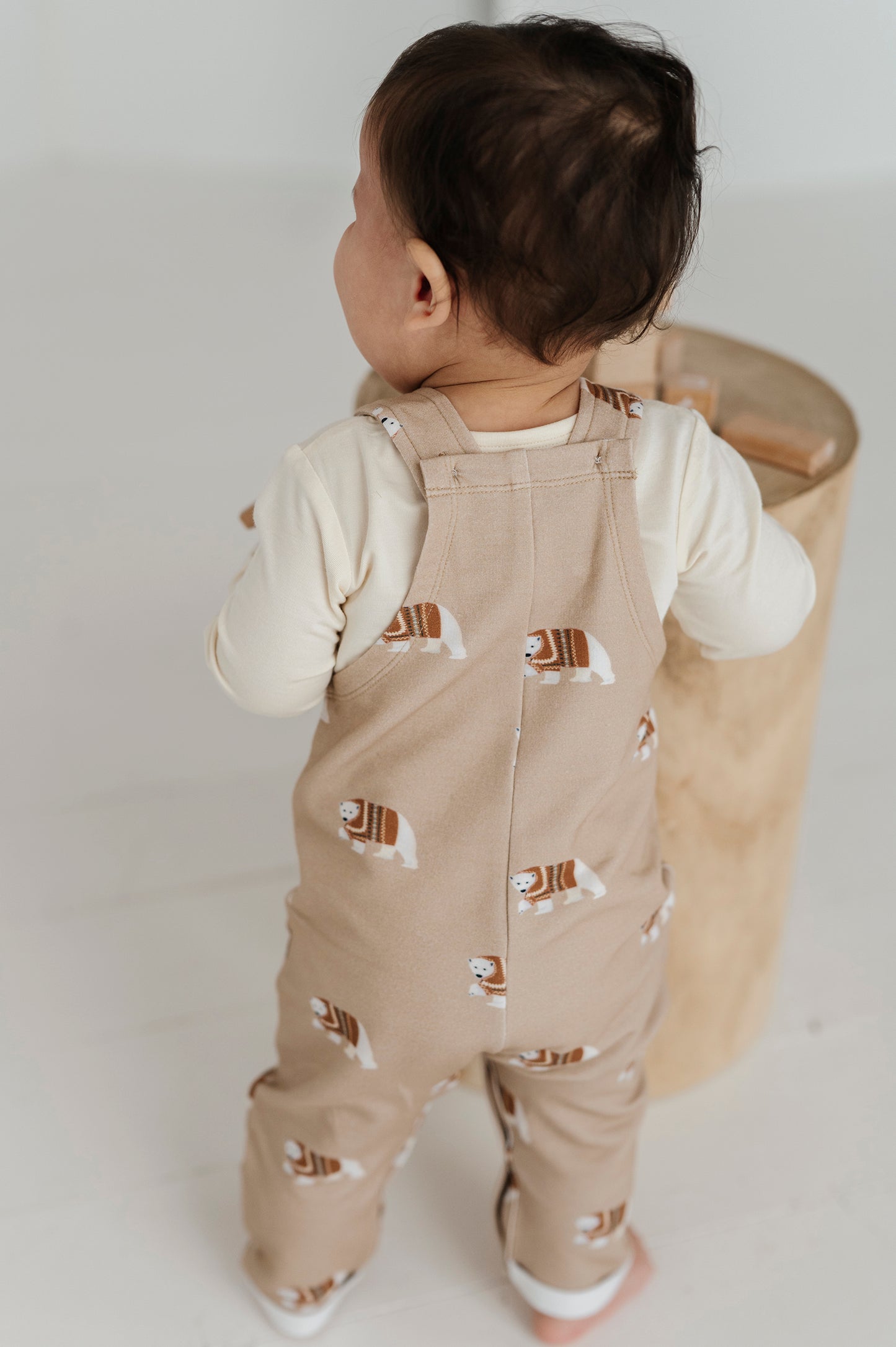 Polar Bear Pocket Overalls