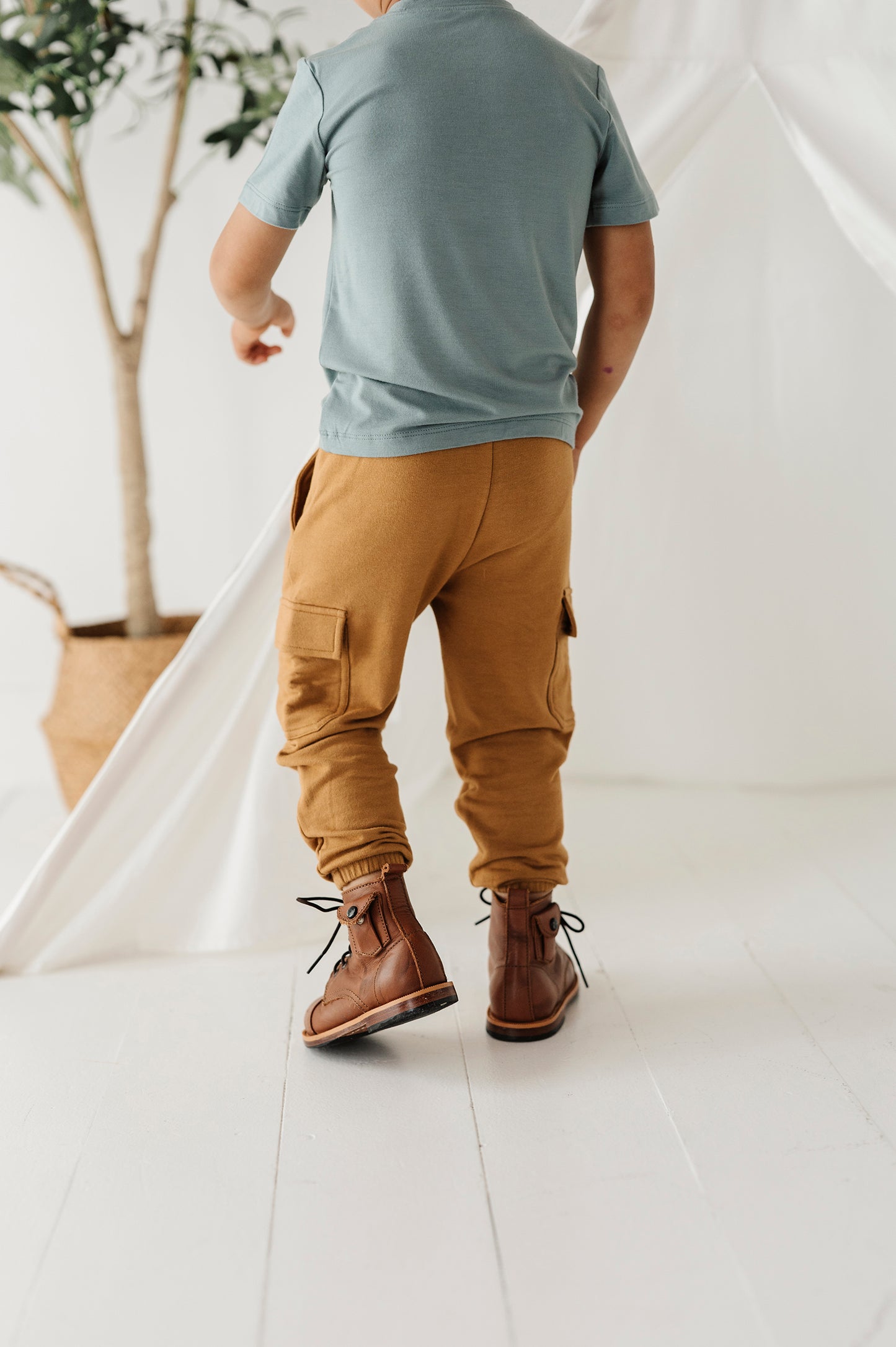 Toffee Bamboo Cargo Pant