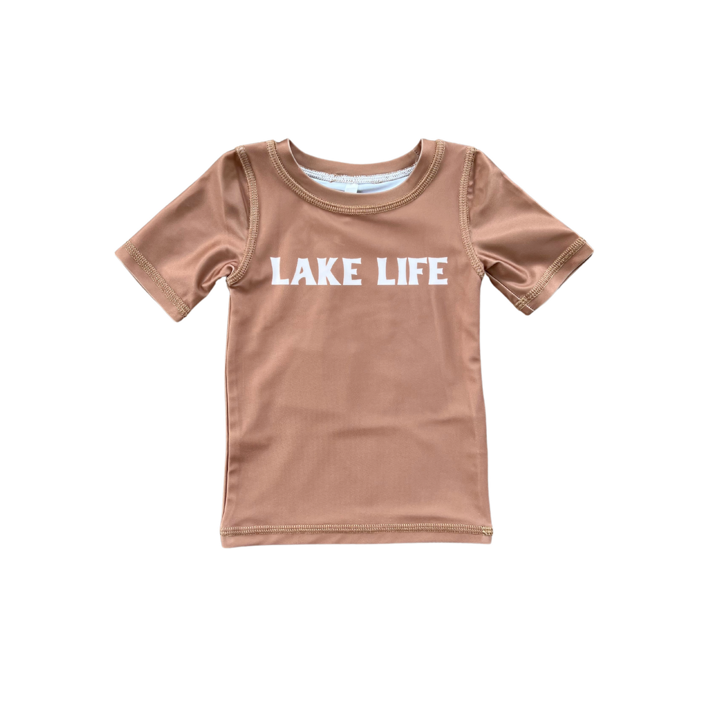 Lake Life Rash Guard Swim Top