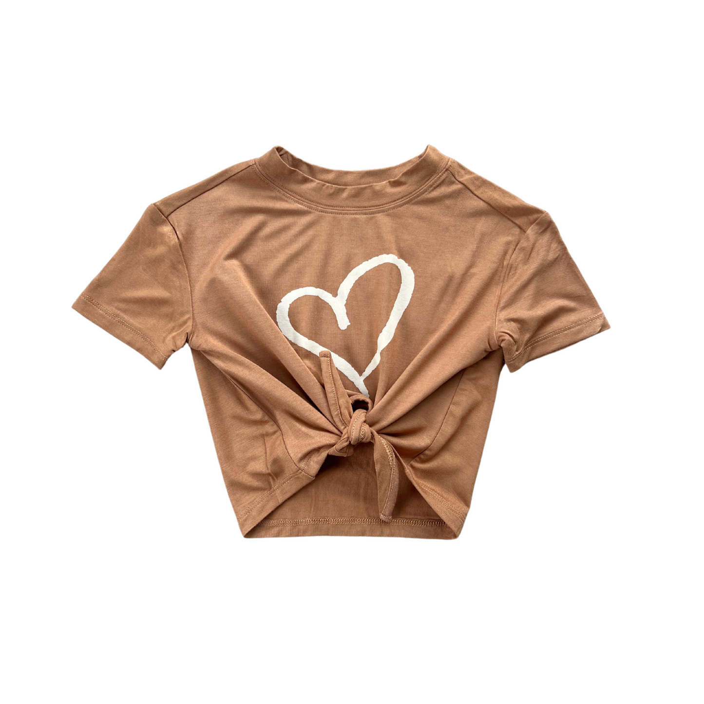 Heart Toffee Bamboo Tee