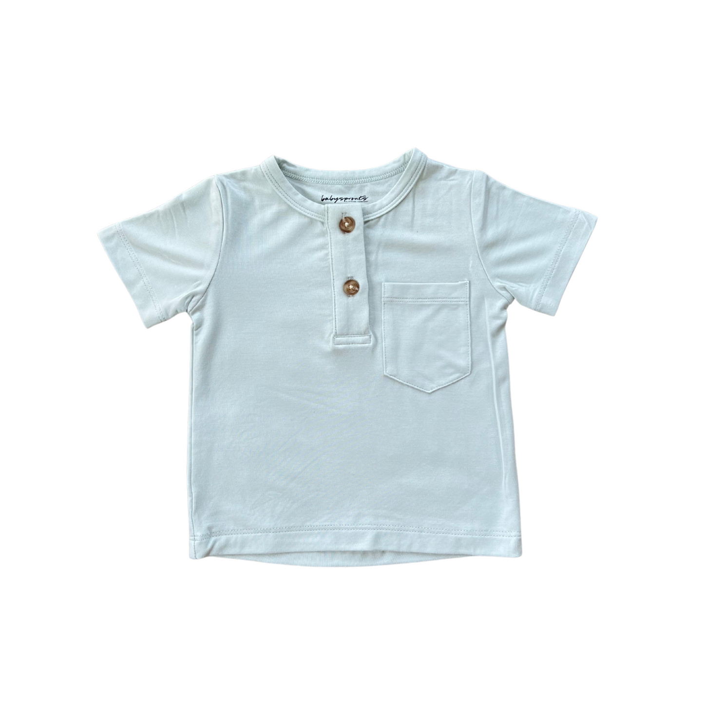 Misty Blue Bamboo T-Shirt