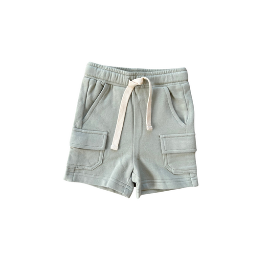 Seaglass Sage Boys Cargo Shorts