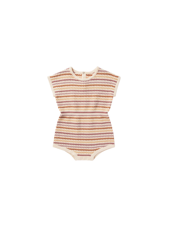 Kai Honeycomb Stripe Romper