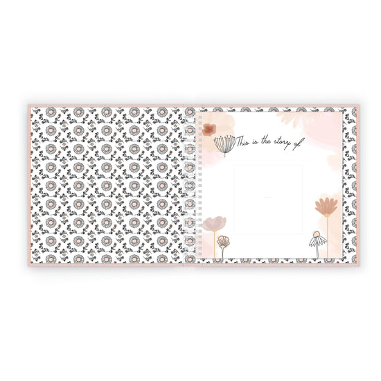 Blush Luxury Baby Book