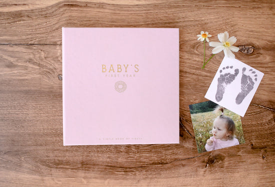 Blush Luxury Baby Book