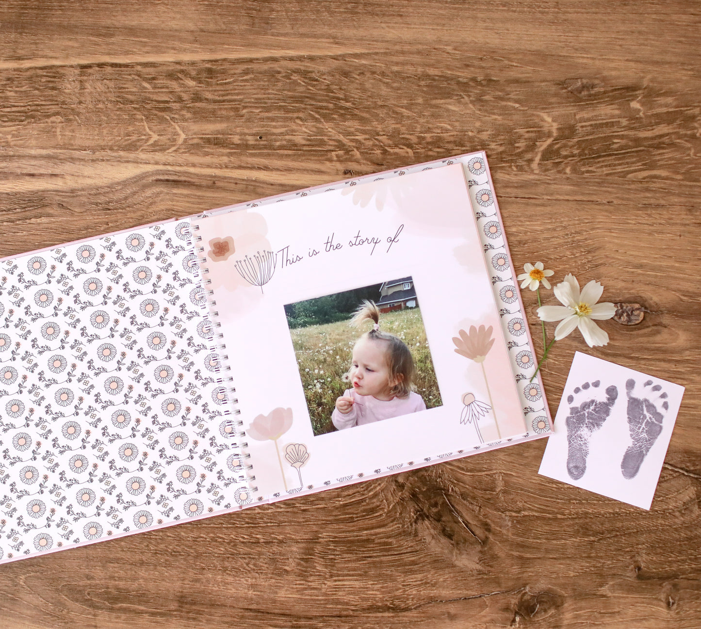 Blush Luxury Baby Book