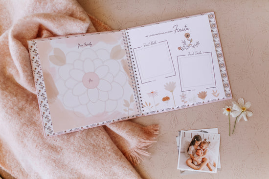 Blush Luxury Baby Book