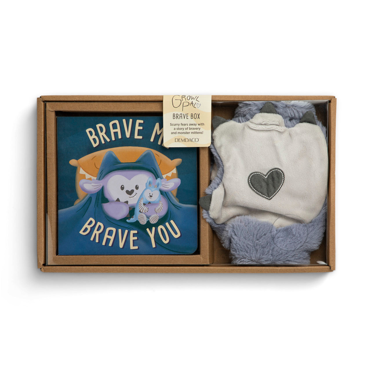 Board Book & Monster Mittens Gift Set