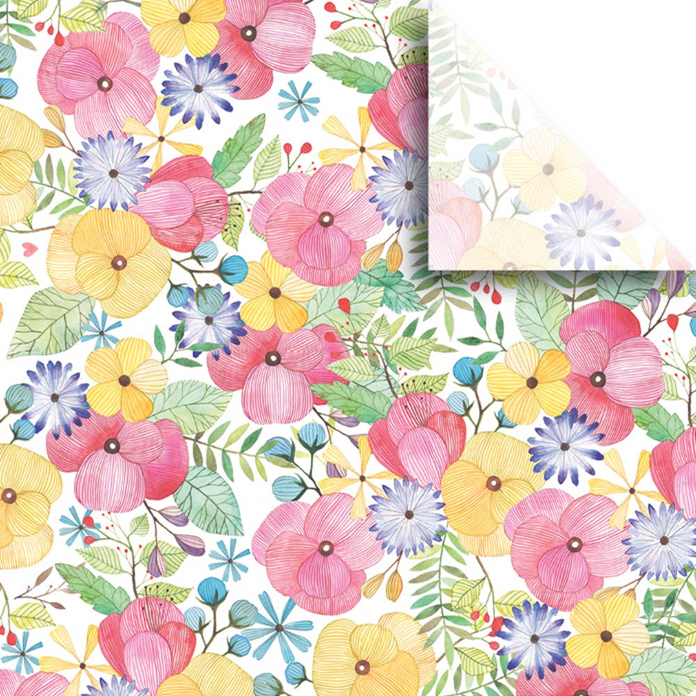 Watercolor Petal Tissue - Printed