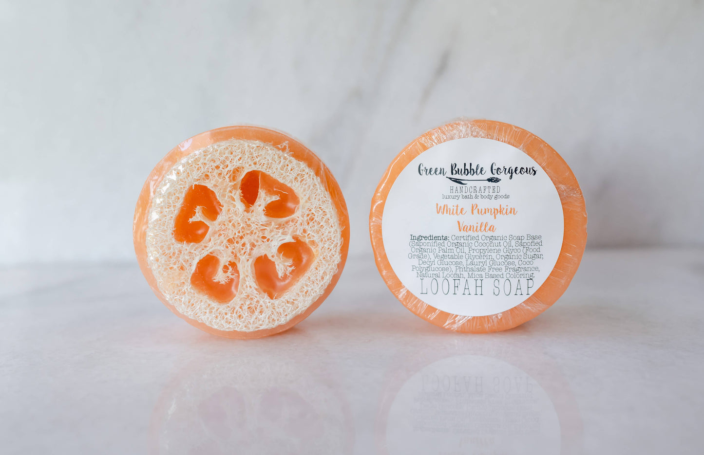 White Pumpkin Vanilla Loofah Soap