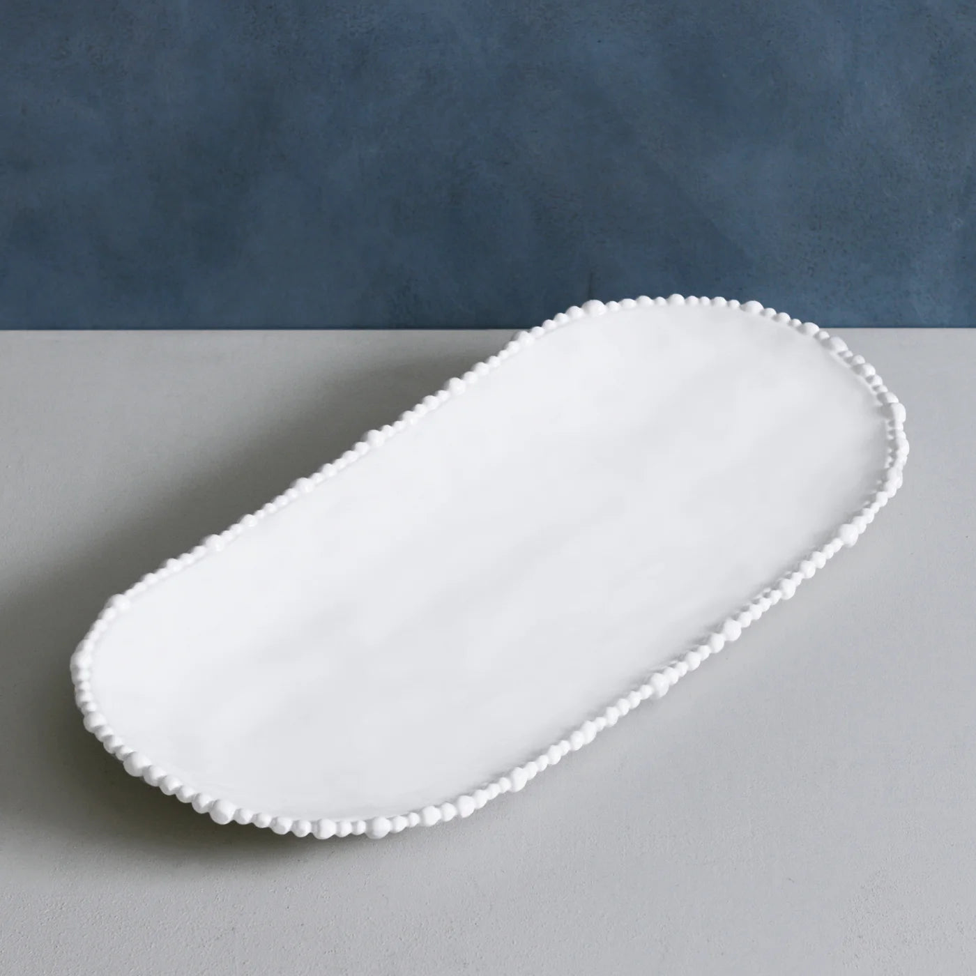 Large Oval Platter VIDA Alegria (White)