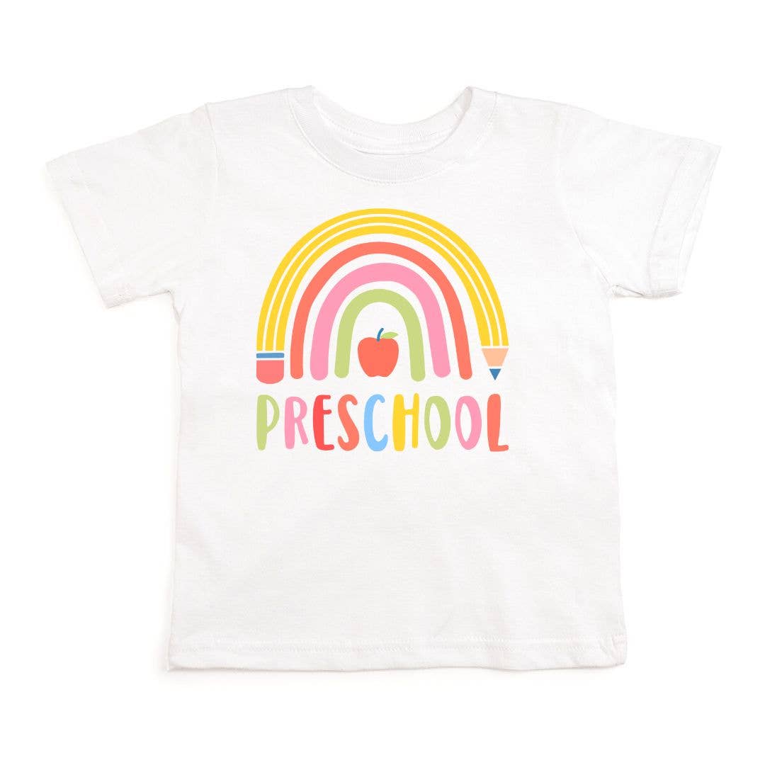 Preschool Pencil Rainbow Shirt