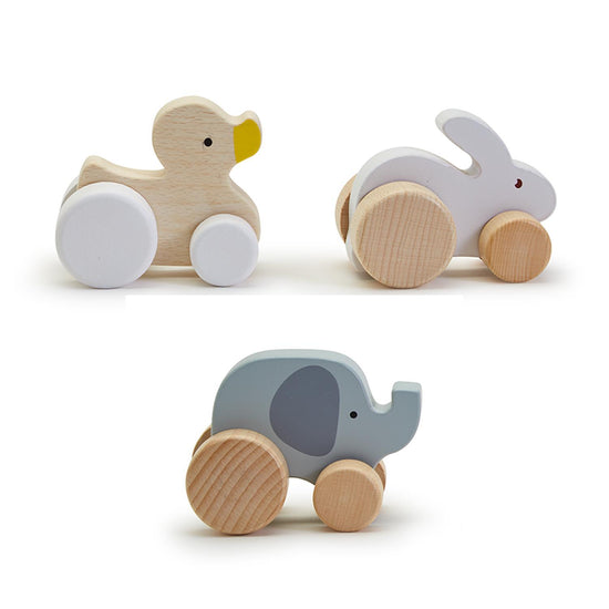 Hand-Crafted Wooden Animal Toy