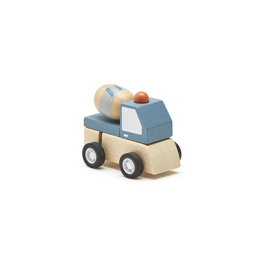 Construction Vehicle Hand-Crafted Wooden Wind Up Toys