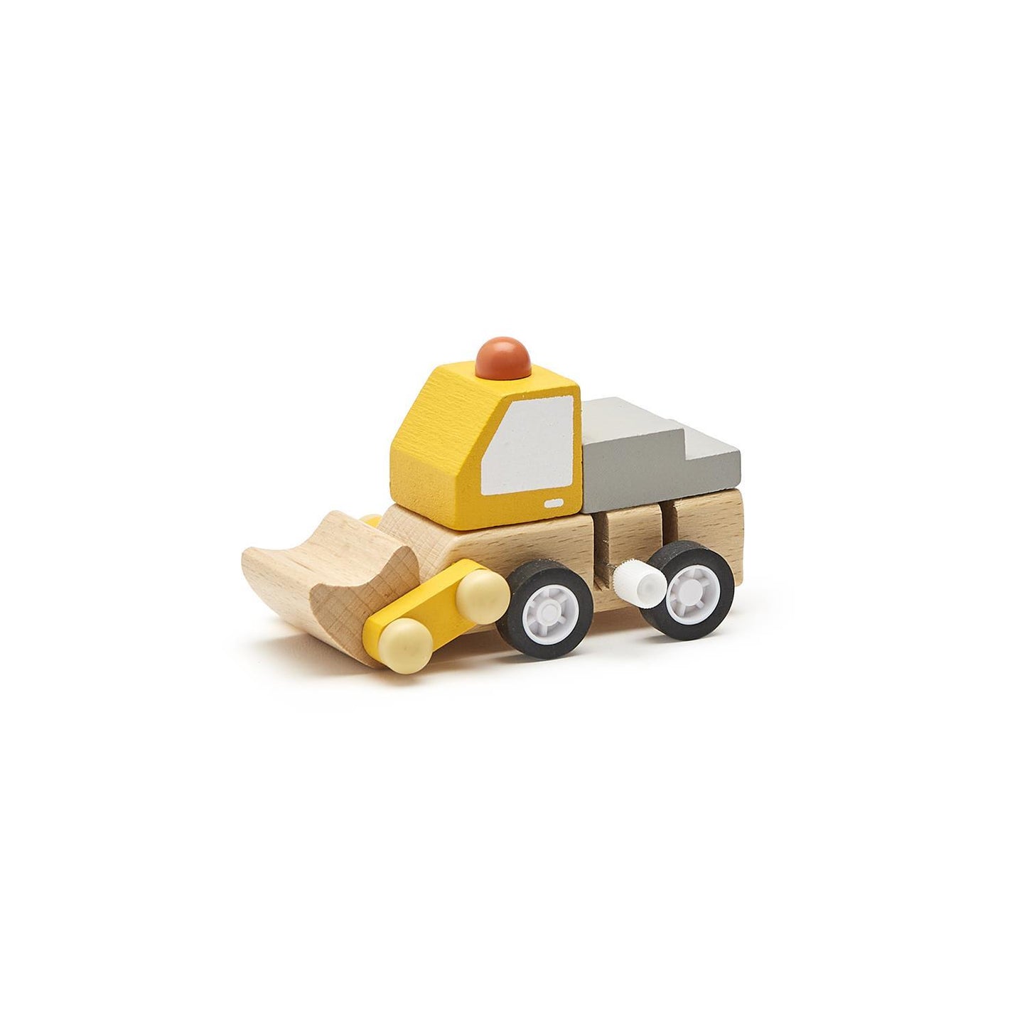 Construction Vehicle Hand-Crafted Wooden Wind Up Toys