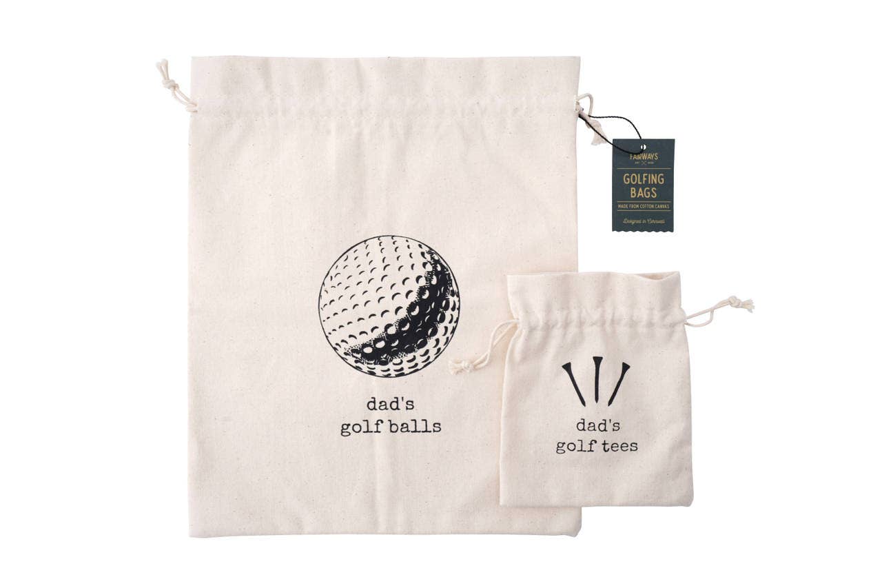 Fairways Golfing Goods Set of 2 Dad's Golf Bags