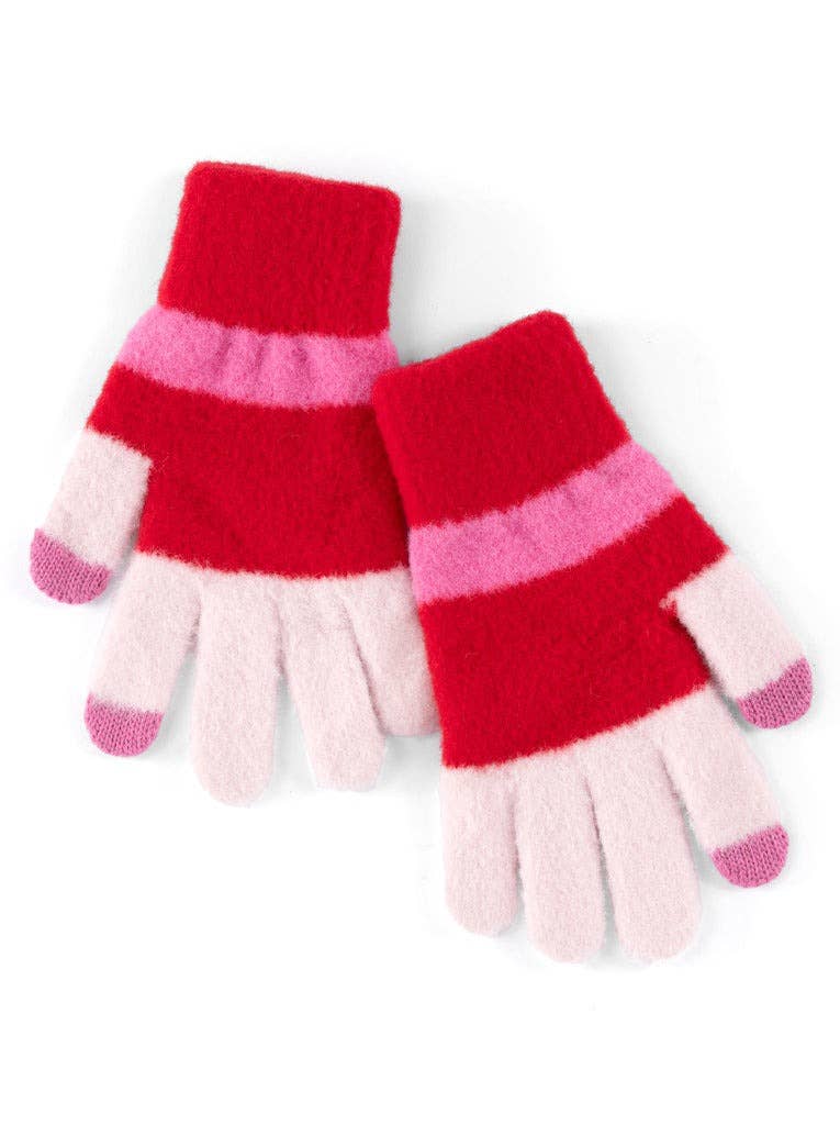 HOLIS TOUCHSCREEN GLOVES: Red