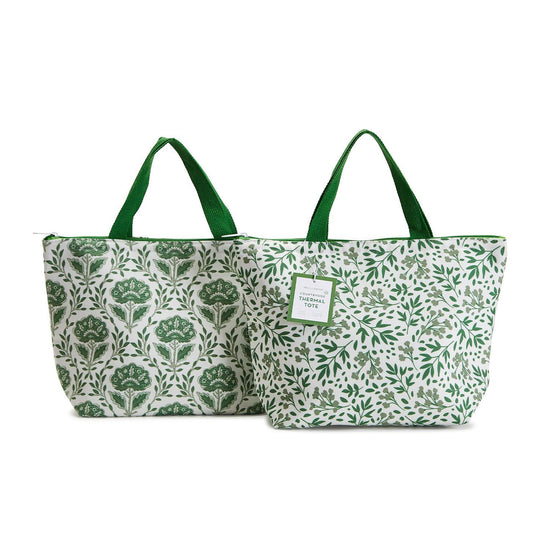 Lunch tote- Garden pattern, Thermal